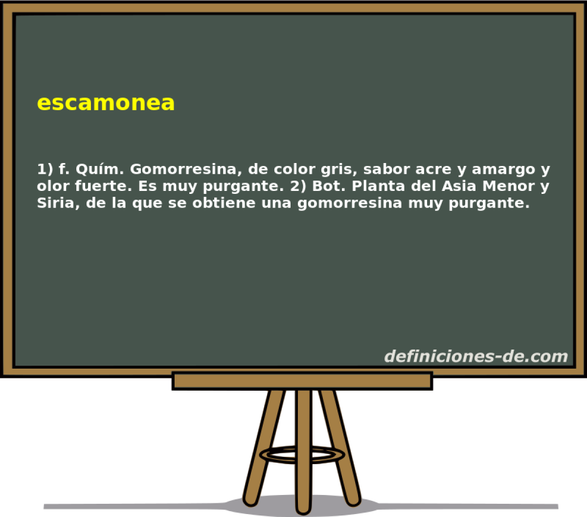 escamonea 