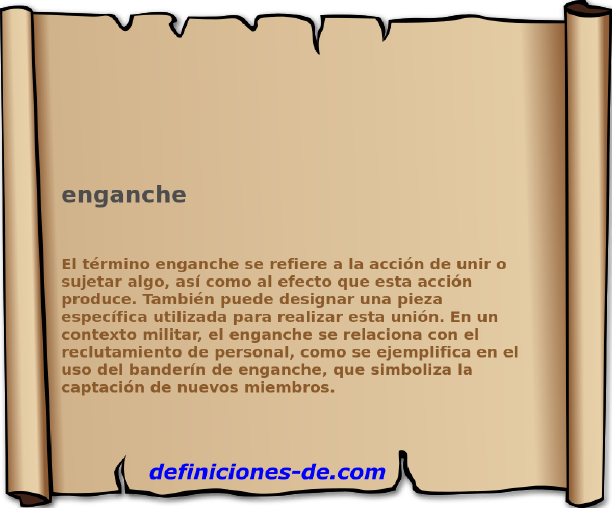 enganche 