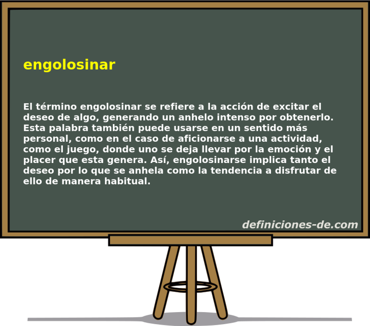 engolosinar 