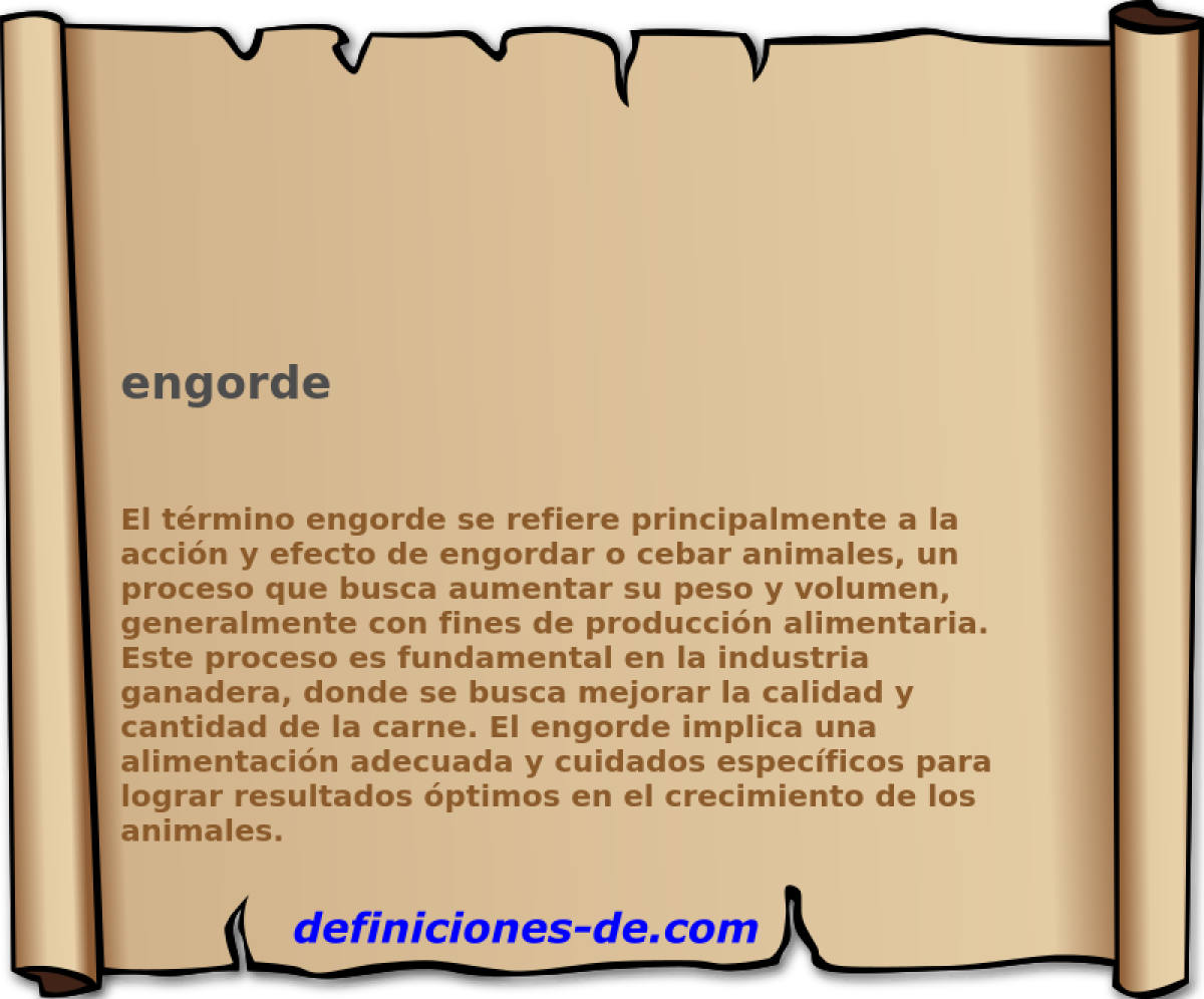 engorde 