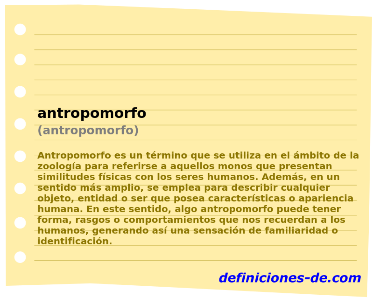 antropomorfo (antropomorfo)