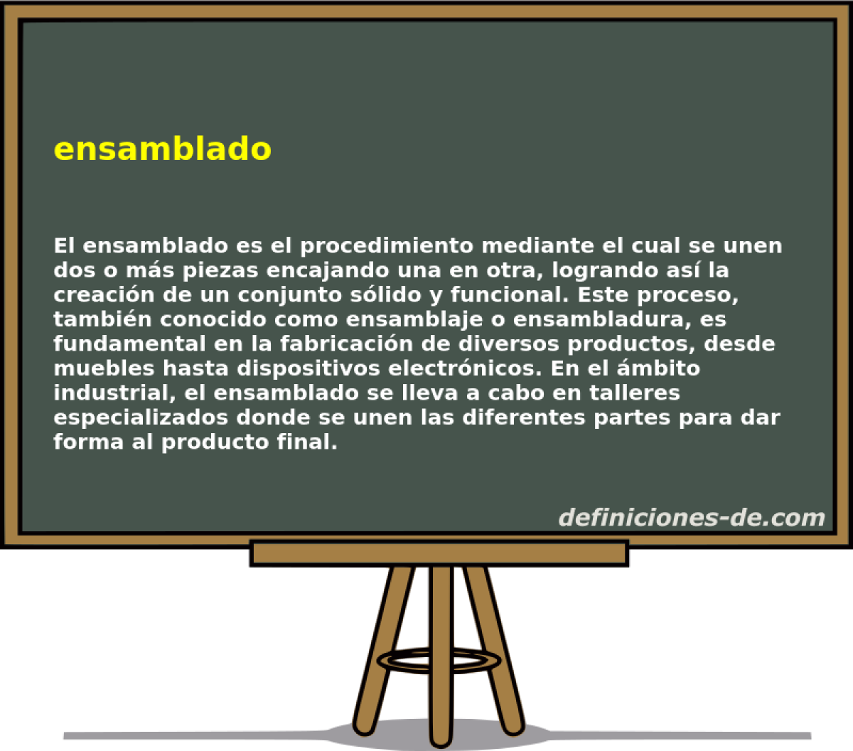 ensamblado 