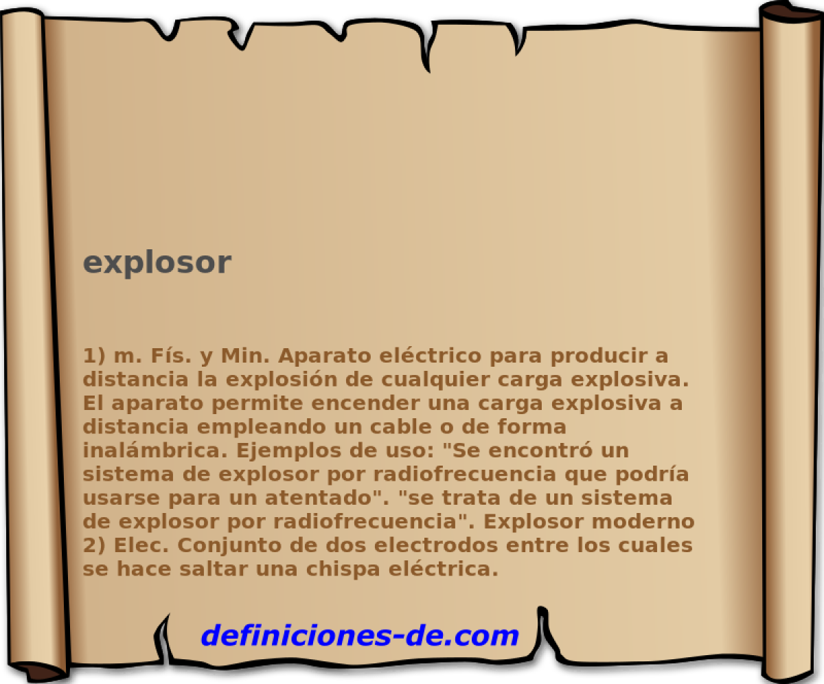 explosor 