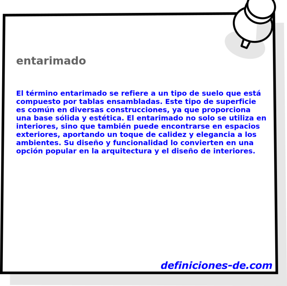 entarimado 