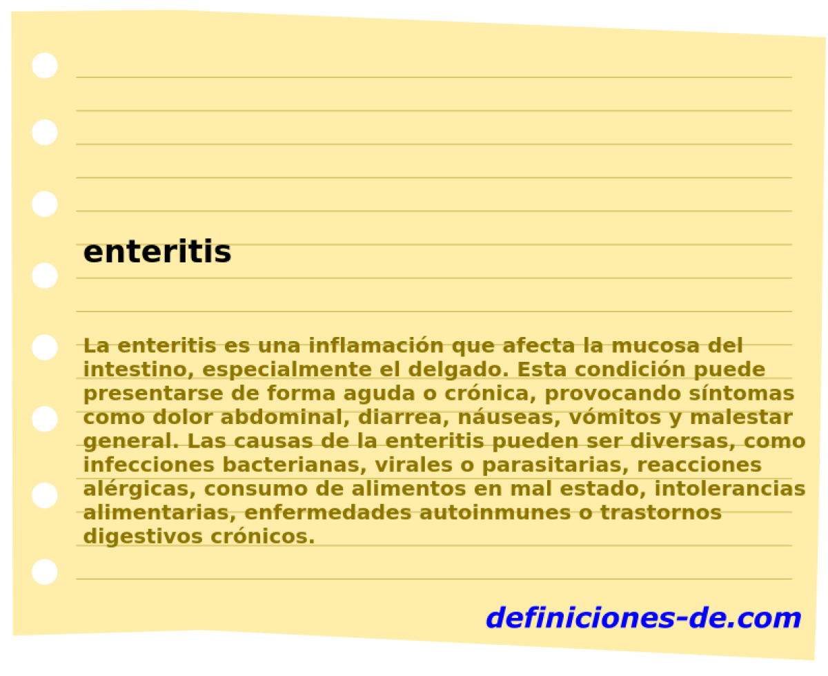 enteritis 