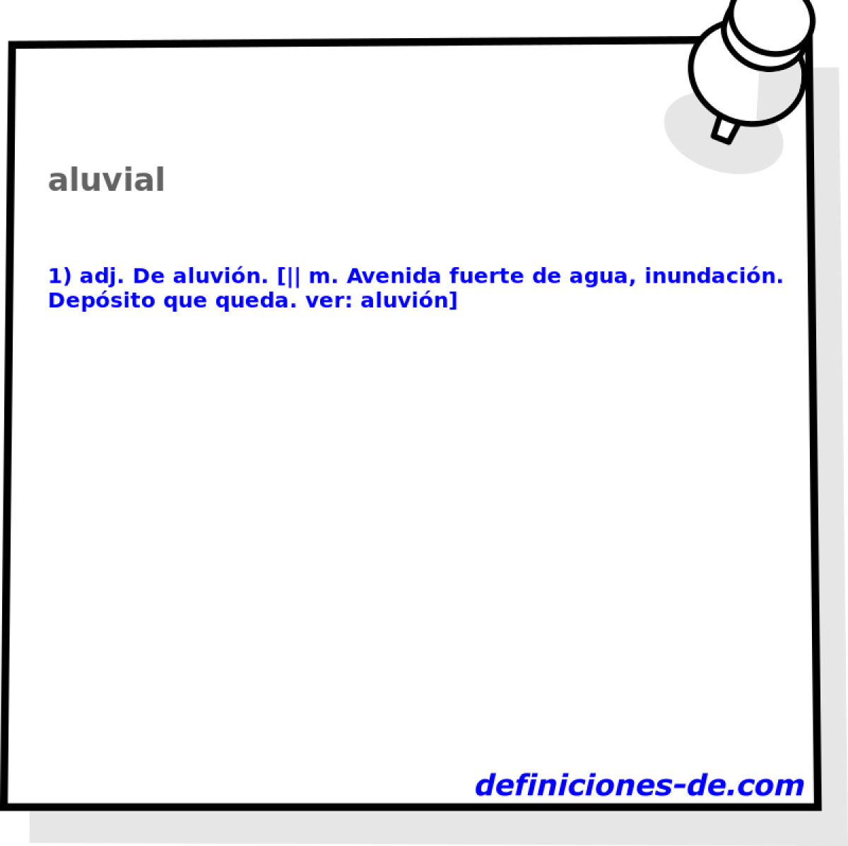 aluvial 