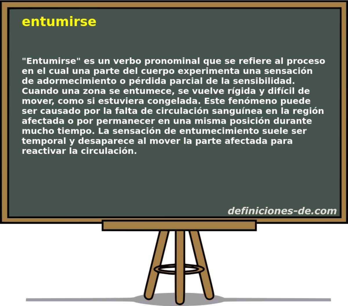 entumirse 