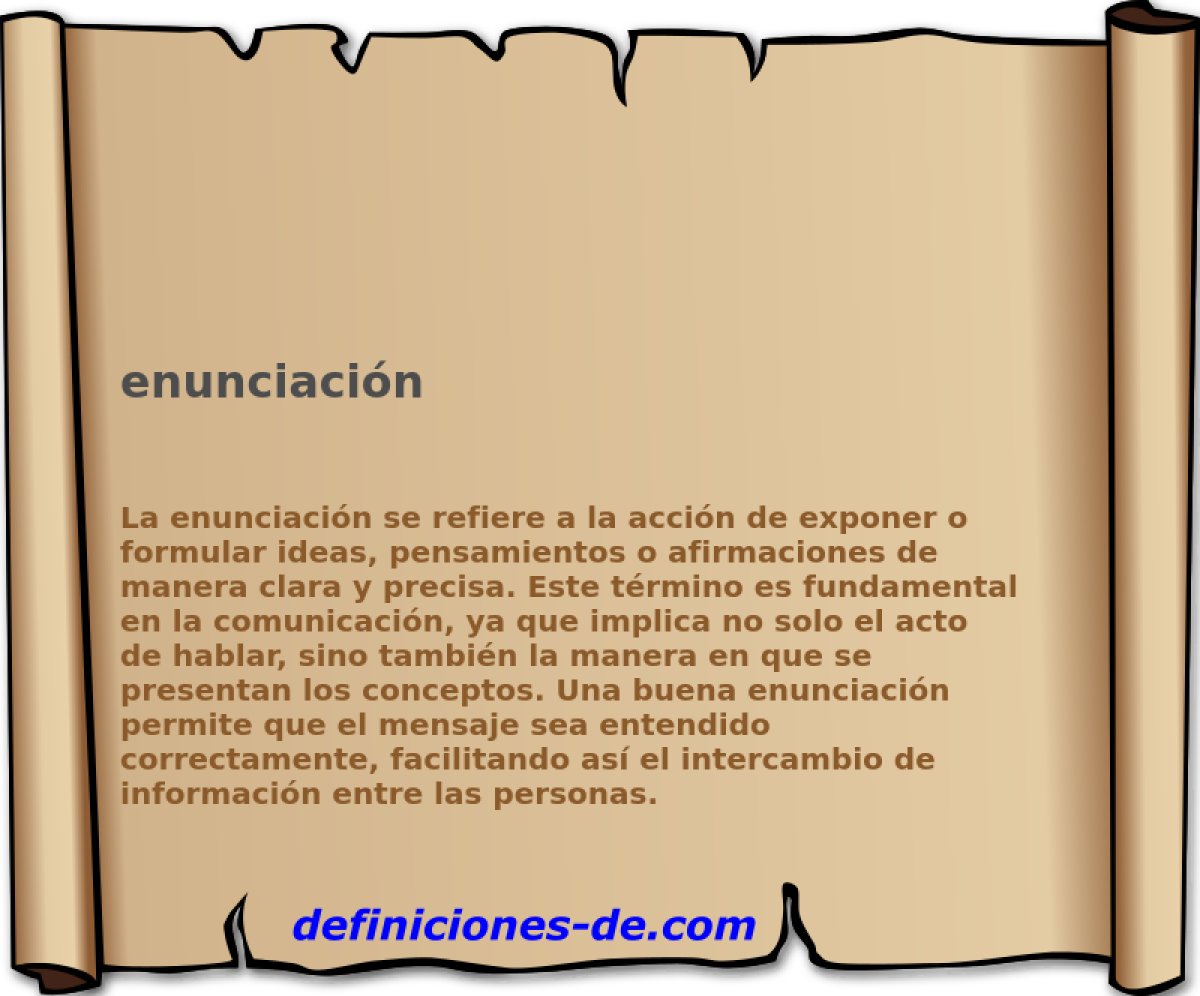 enunciacin 