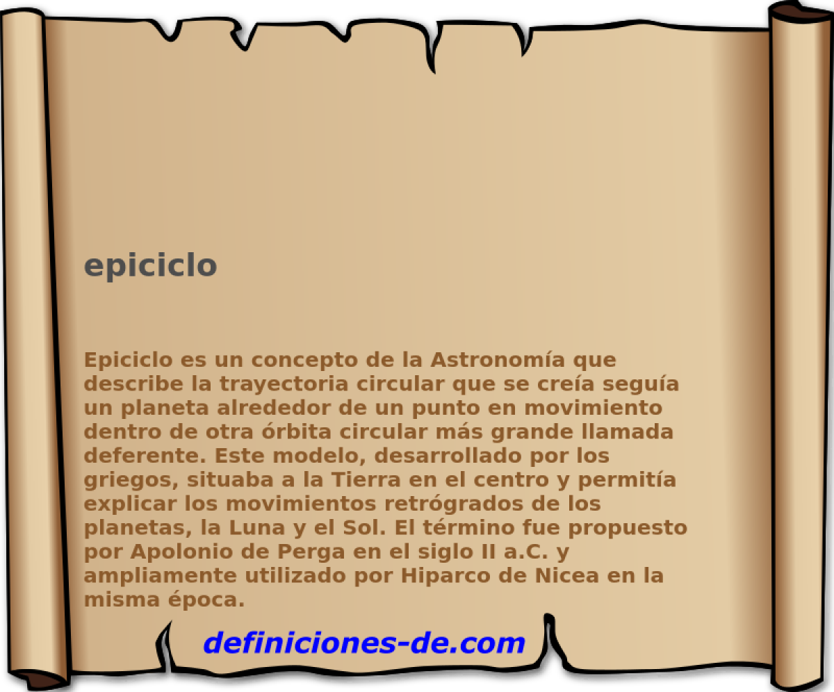 epiciclo 