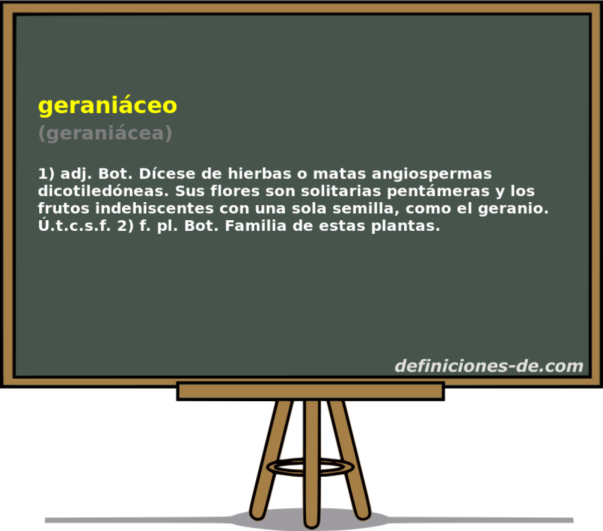 geraniceo (geranicea)