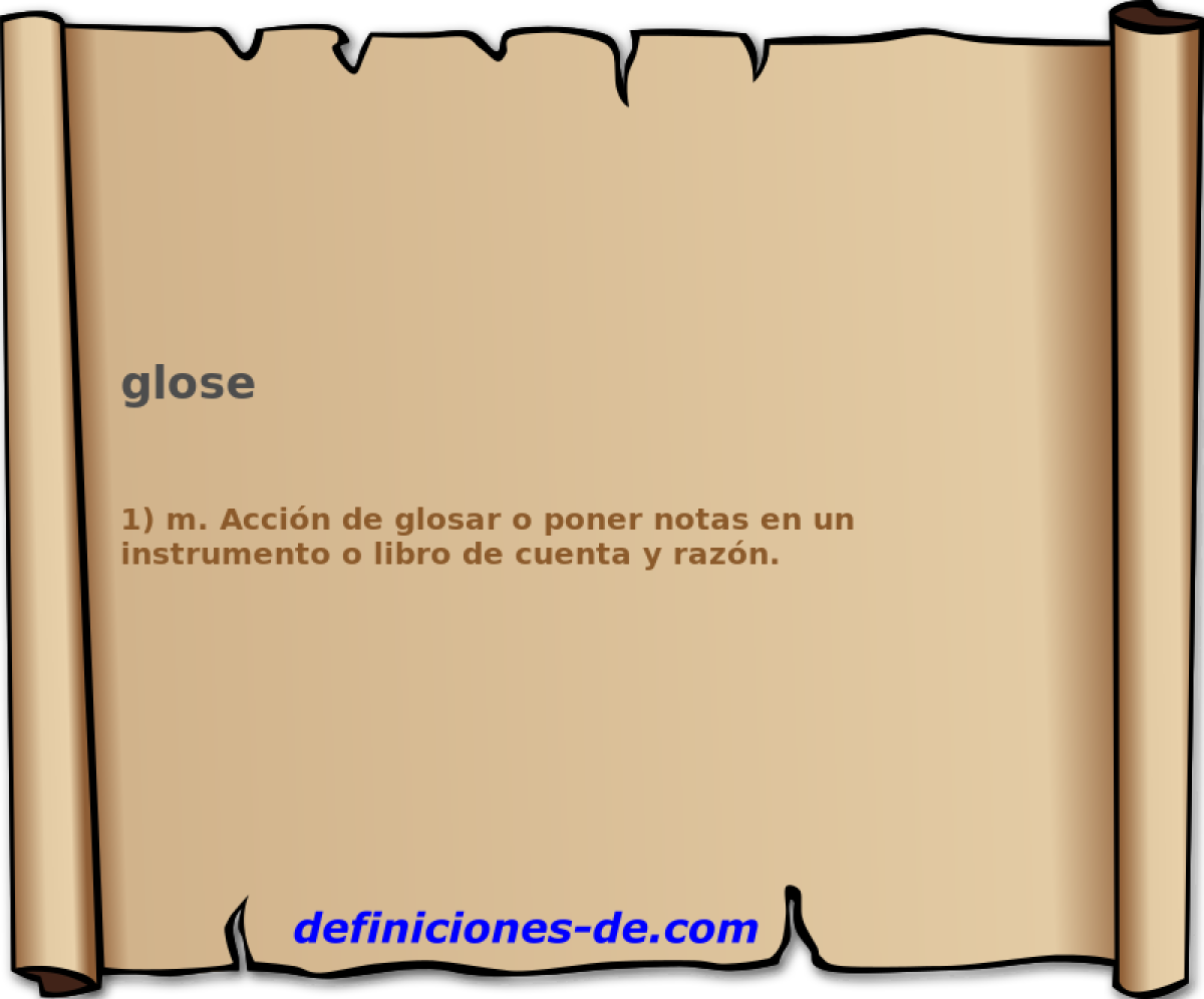 glose 
