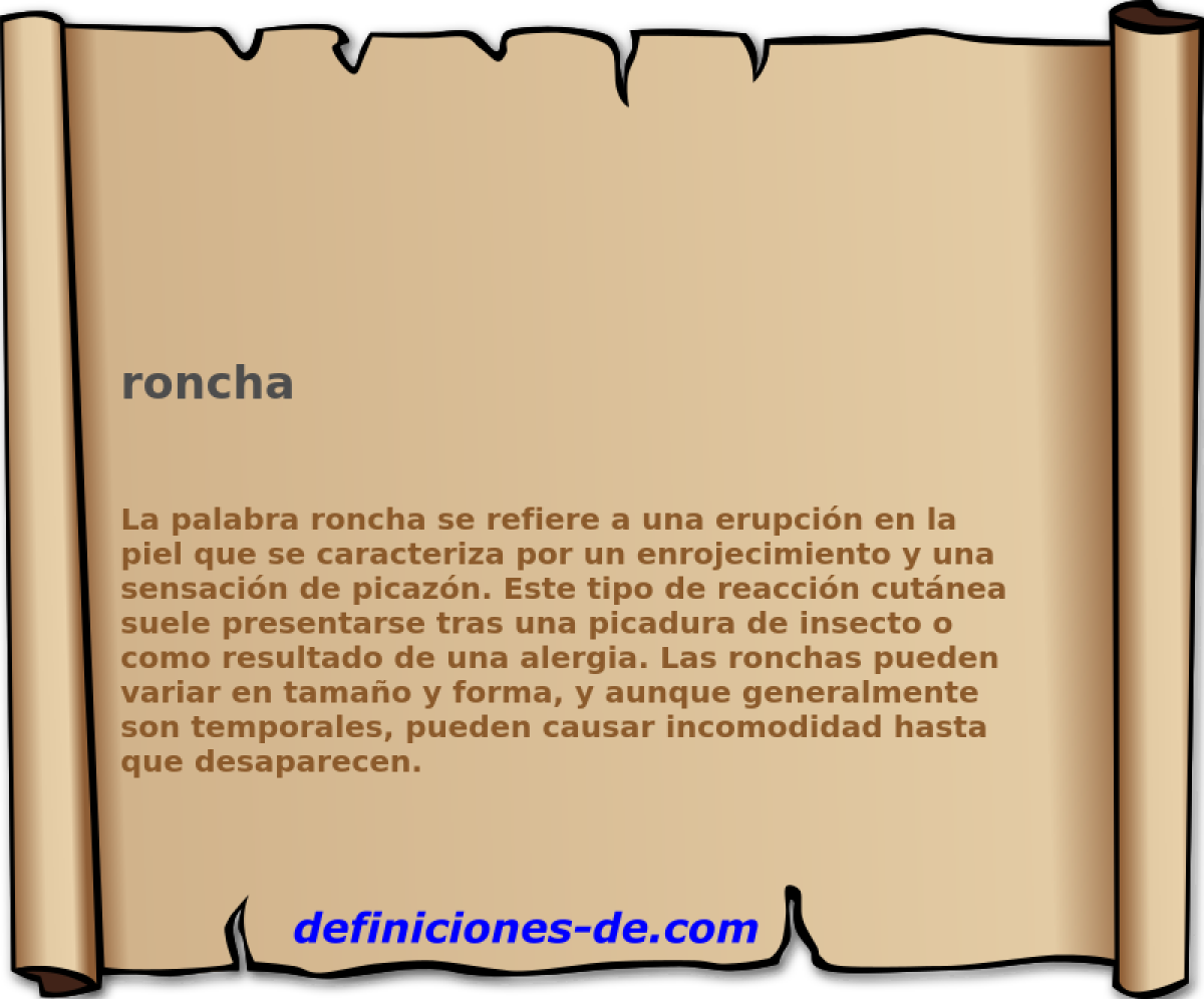 roncha 