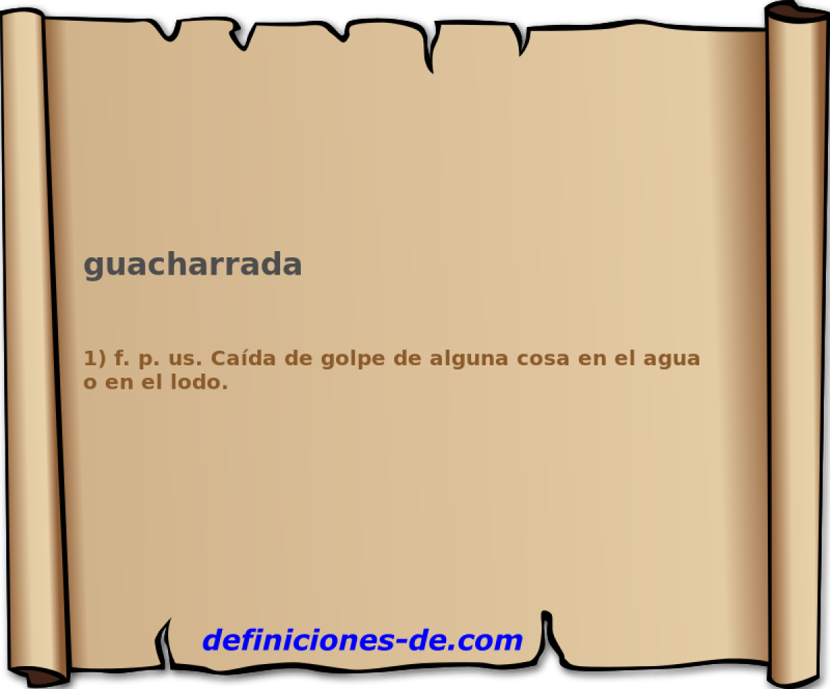 guacharrada 