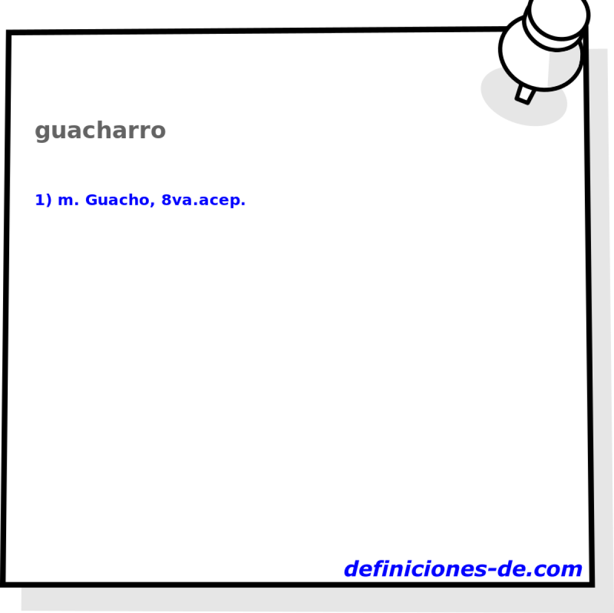 guacharro 