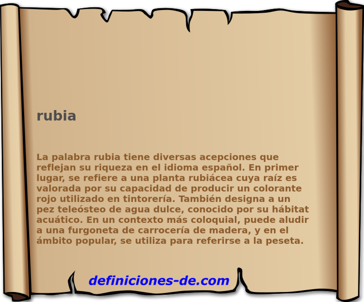 rubia 