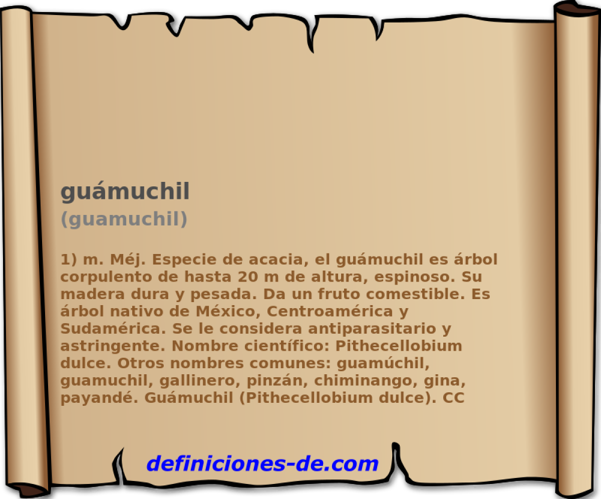 gumuchil (guamuchil)