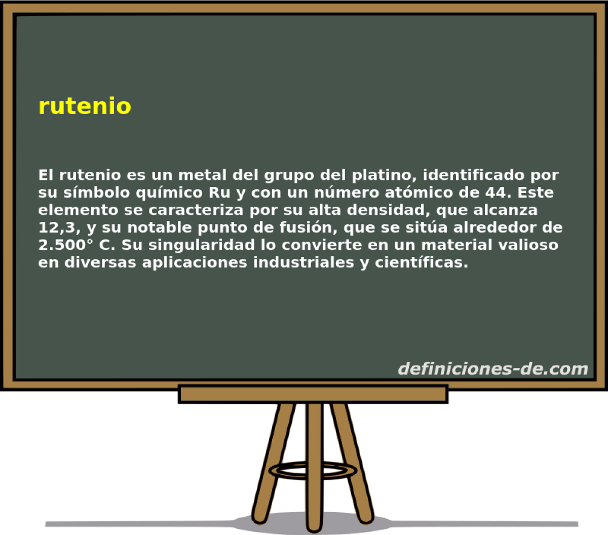 rutenio 