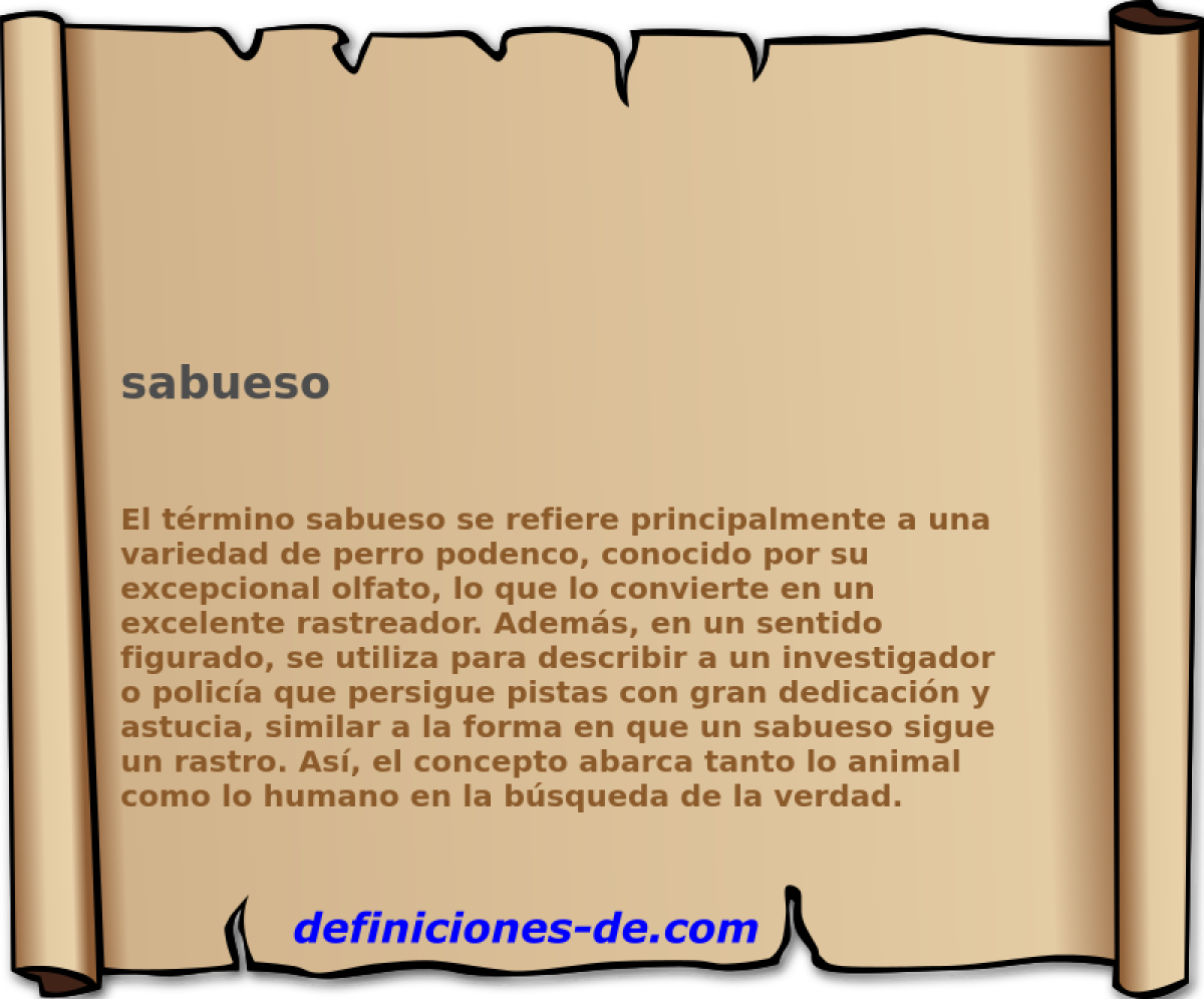 sabueso 