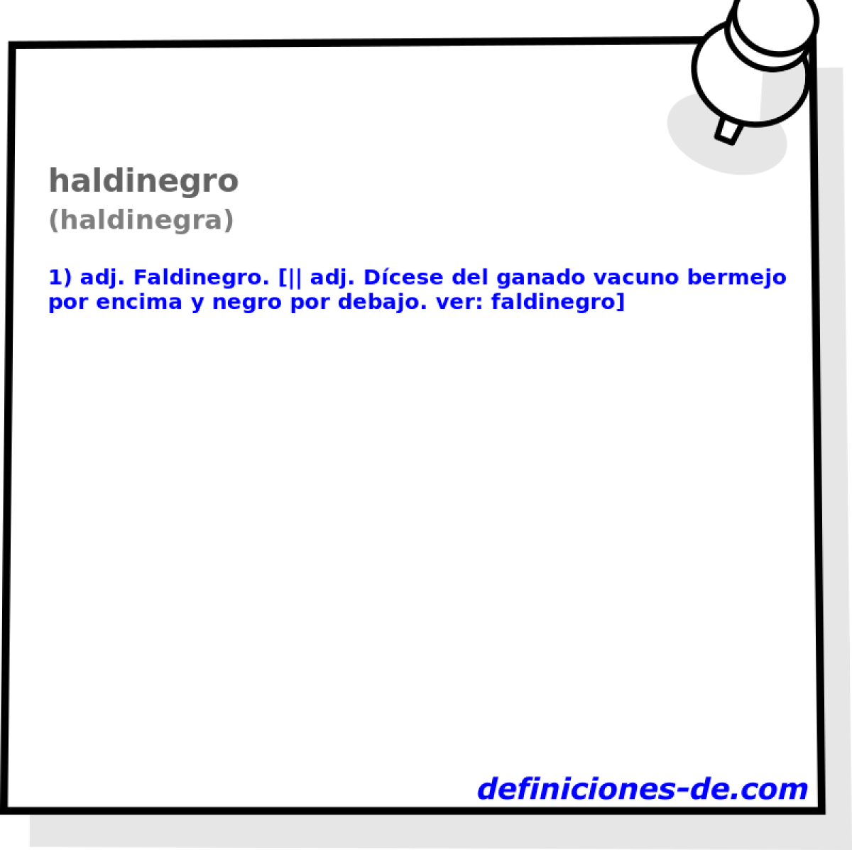 haldinegro (haldinegra)
