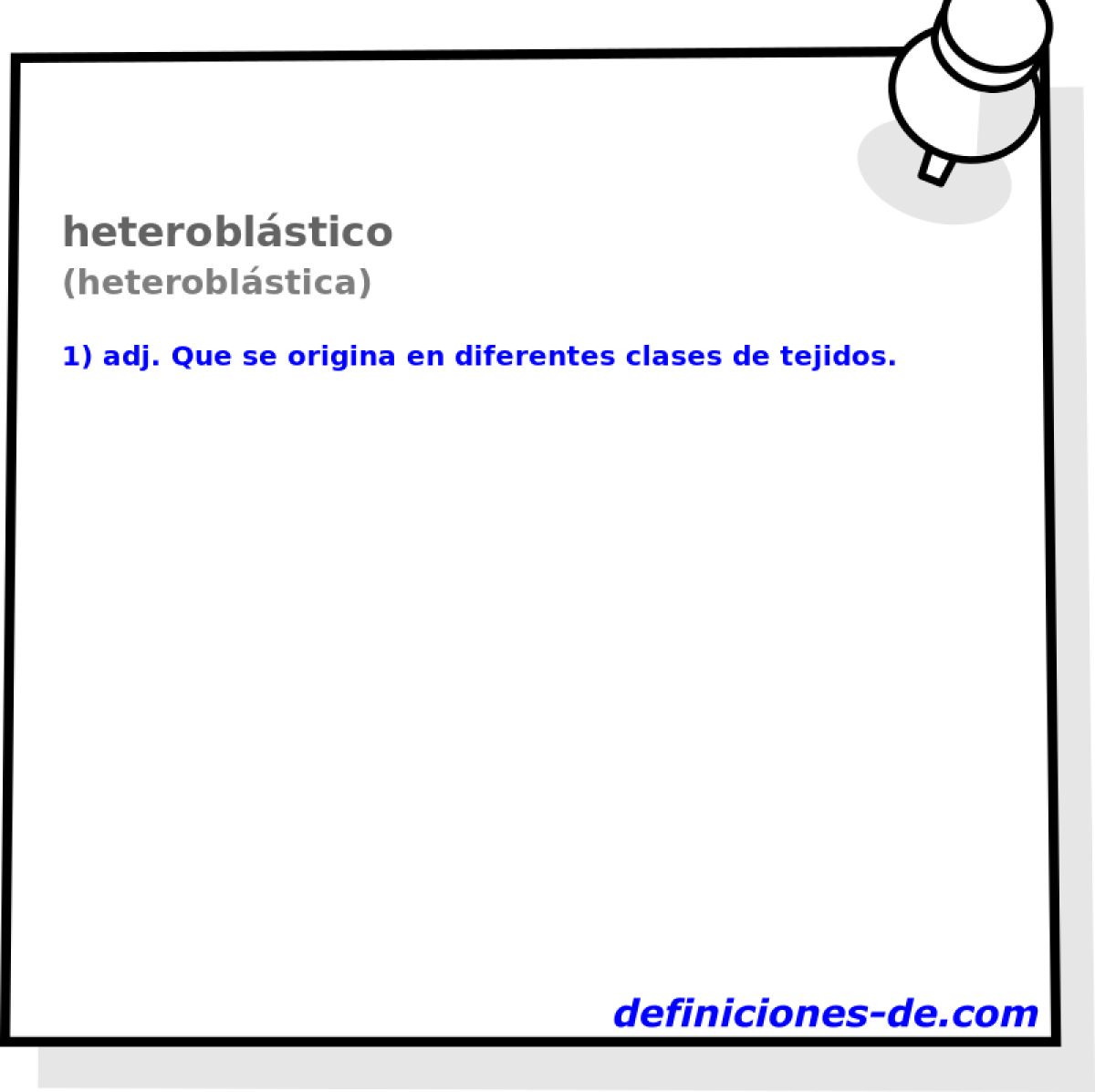 heteroblstico (heteroblstica)