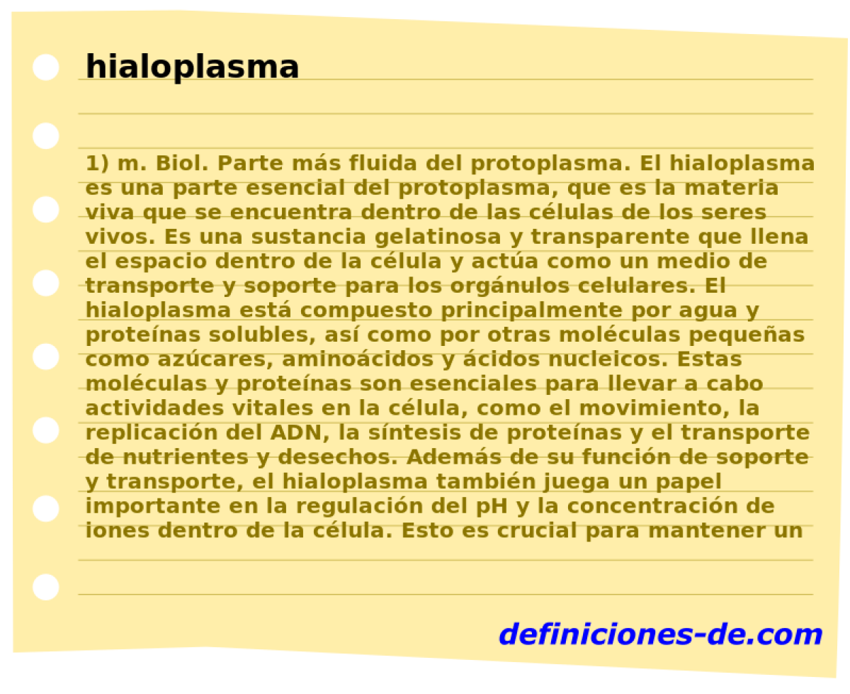 hialoplasma 