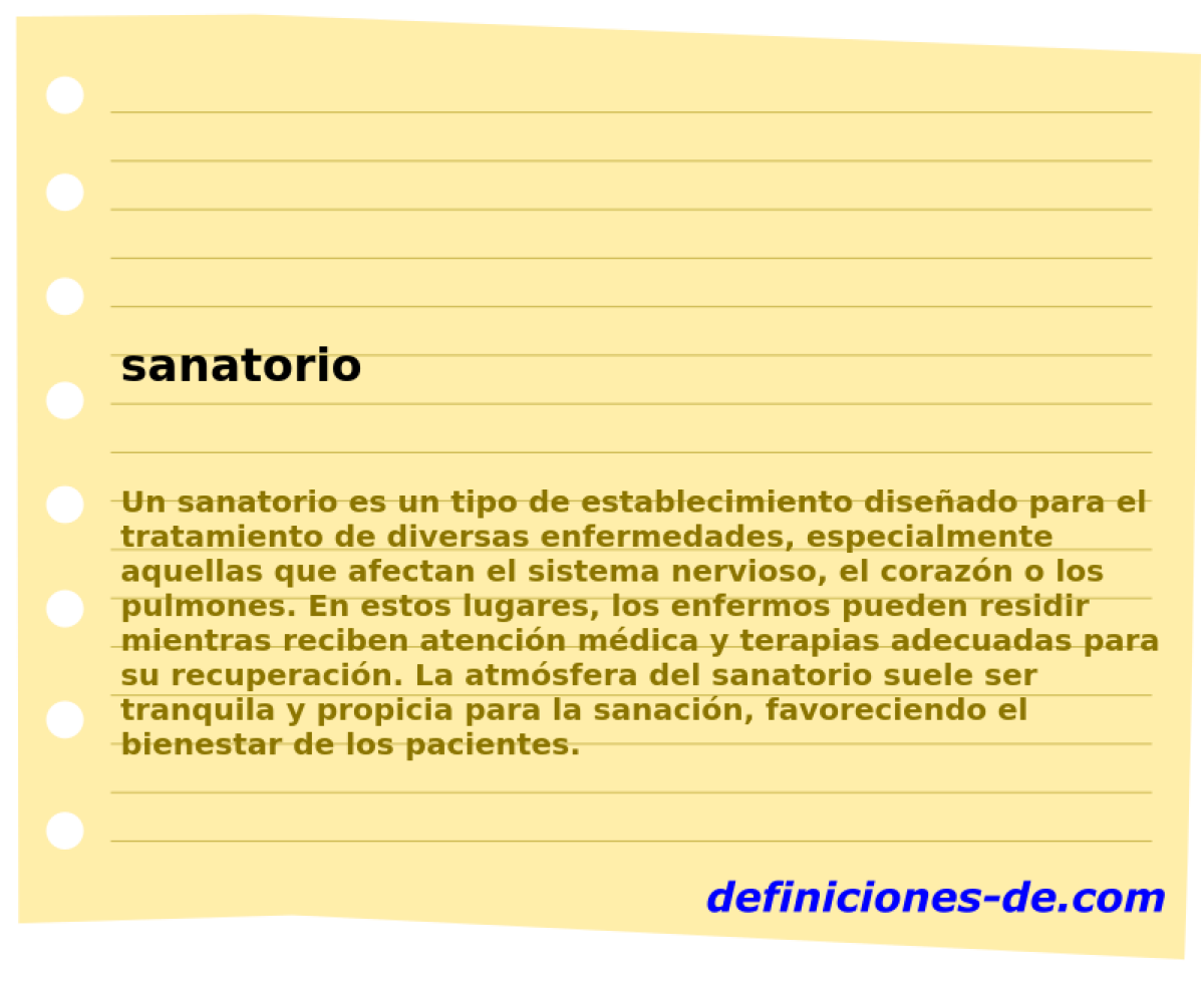 sanatorio 