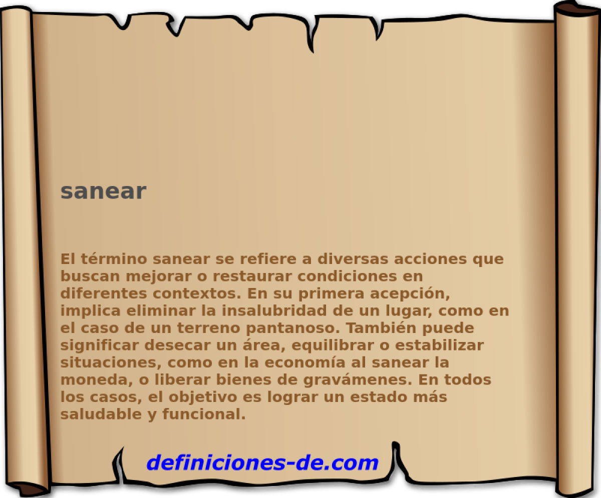 sanear 