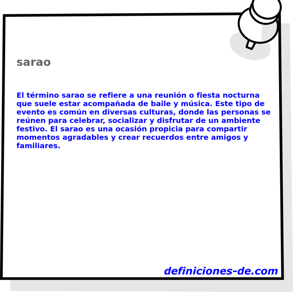 sarao 