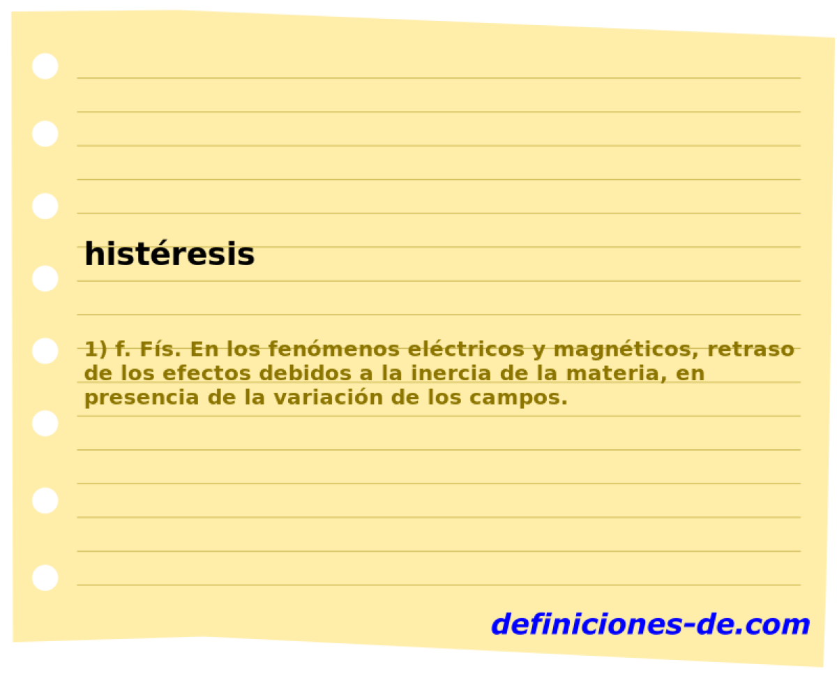 histresis 