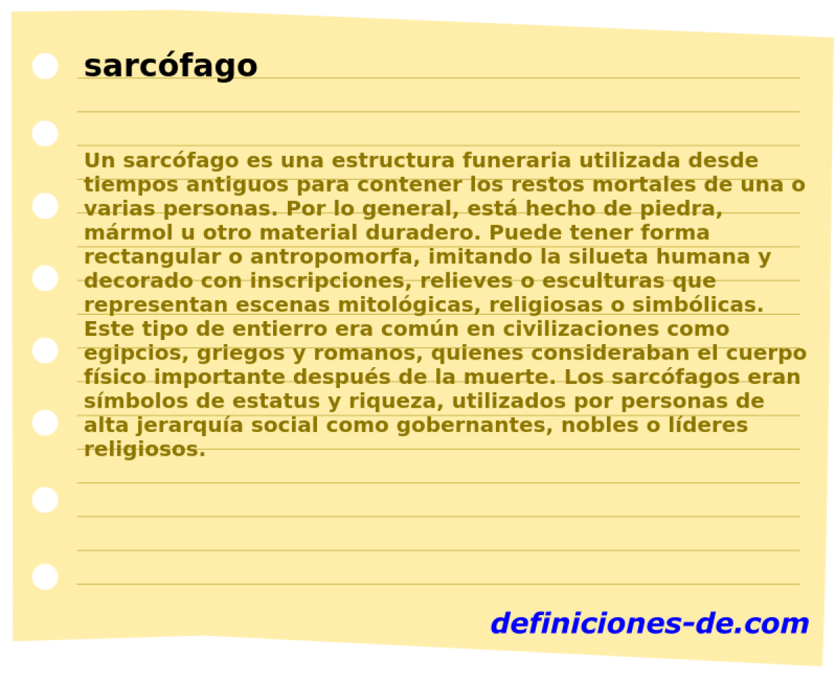 sarcfago 