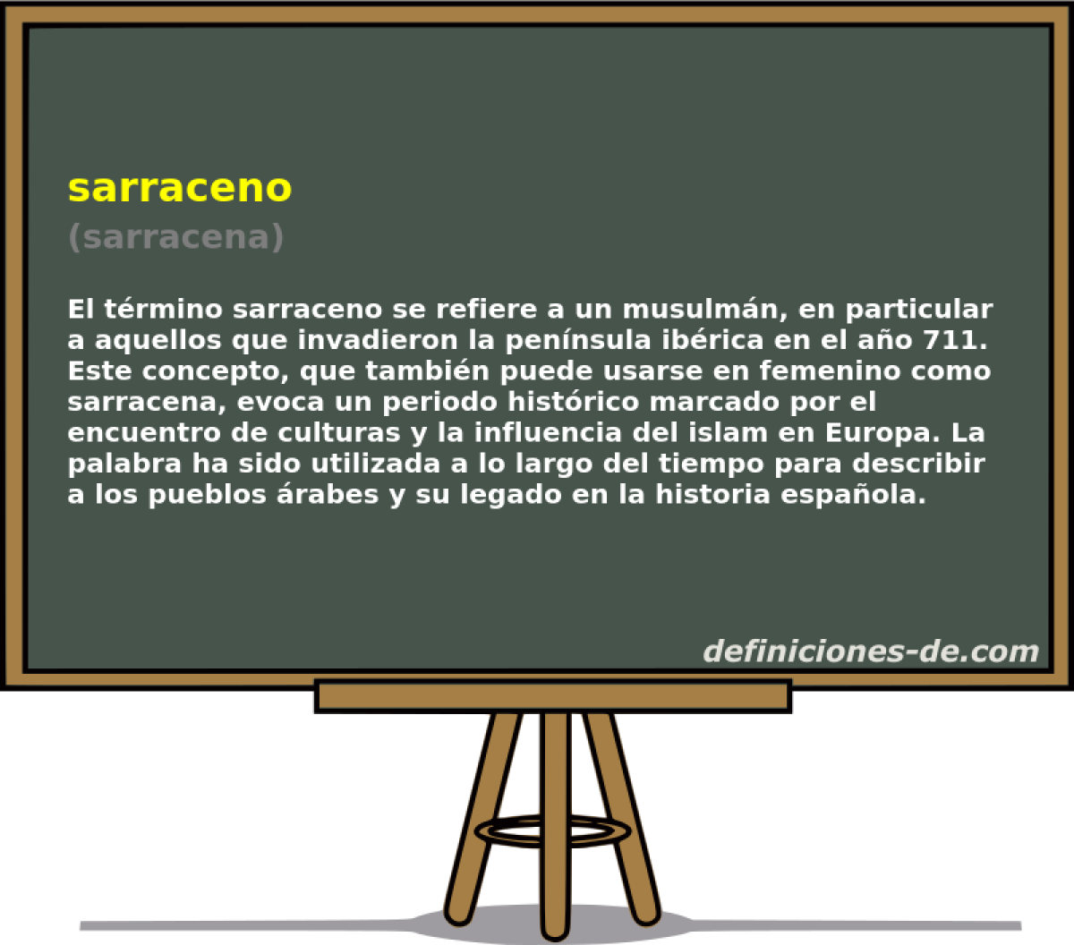 sarraceno (sarracena)