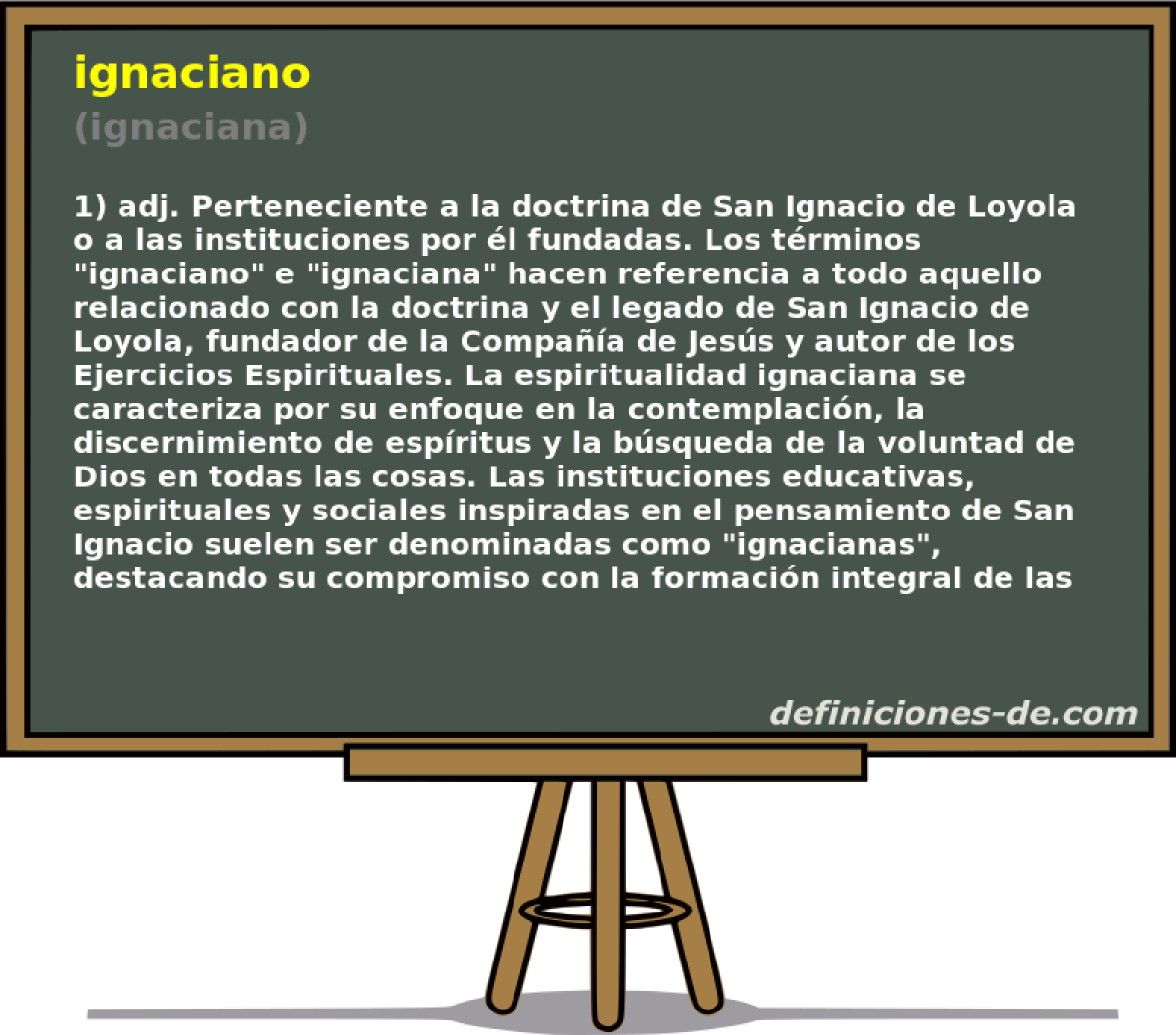 ignaciano (ignaciana)