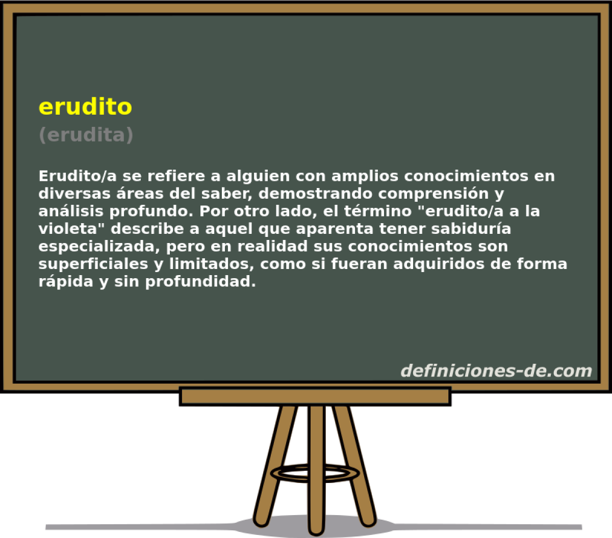 erudito (erudita)