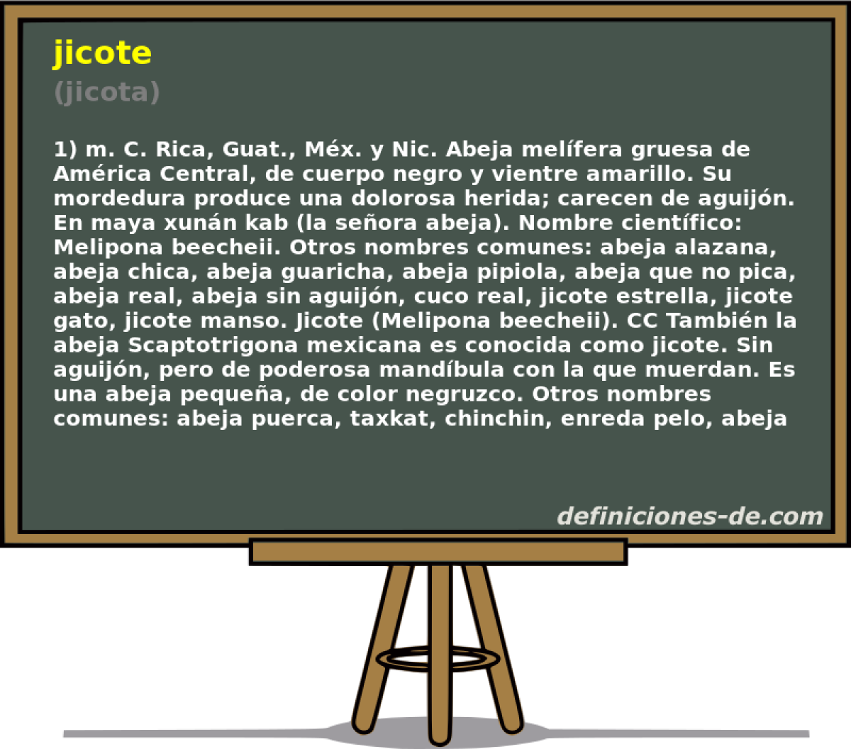 jicote (jicota)