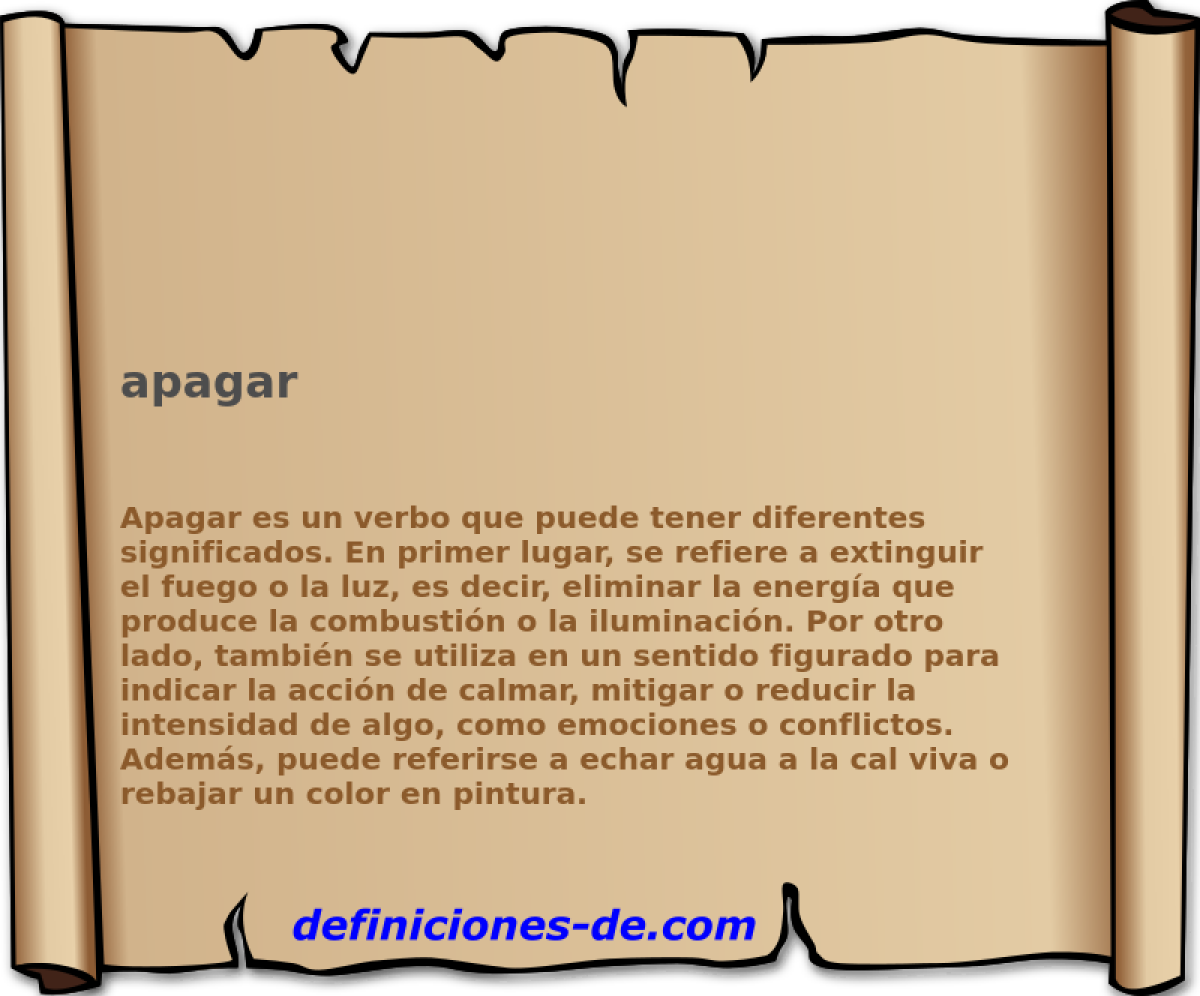 apagar 