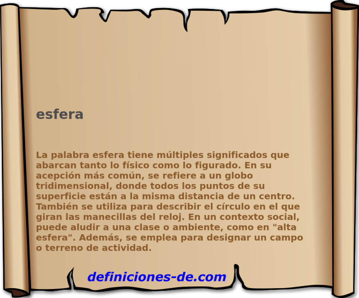 esfera 