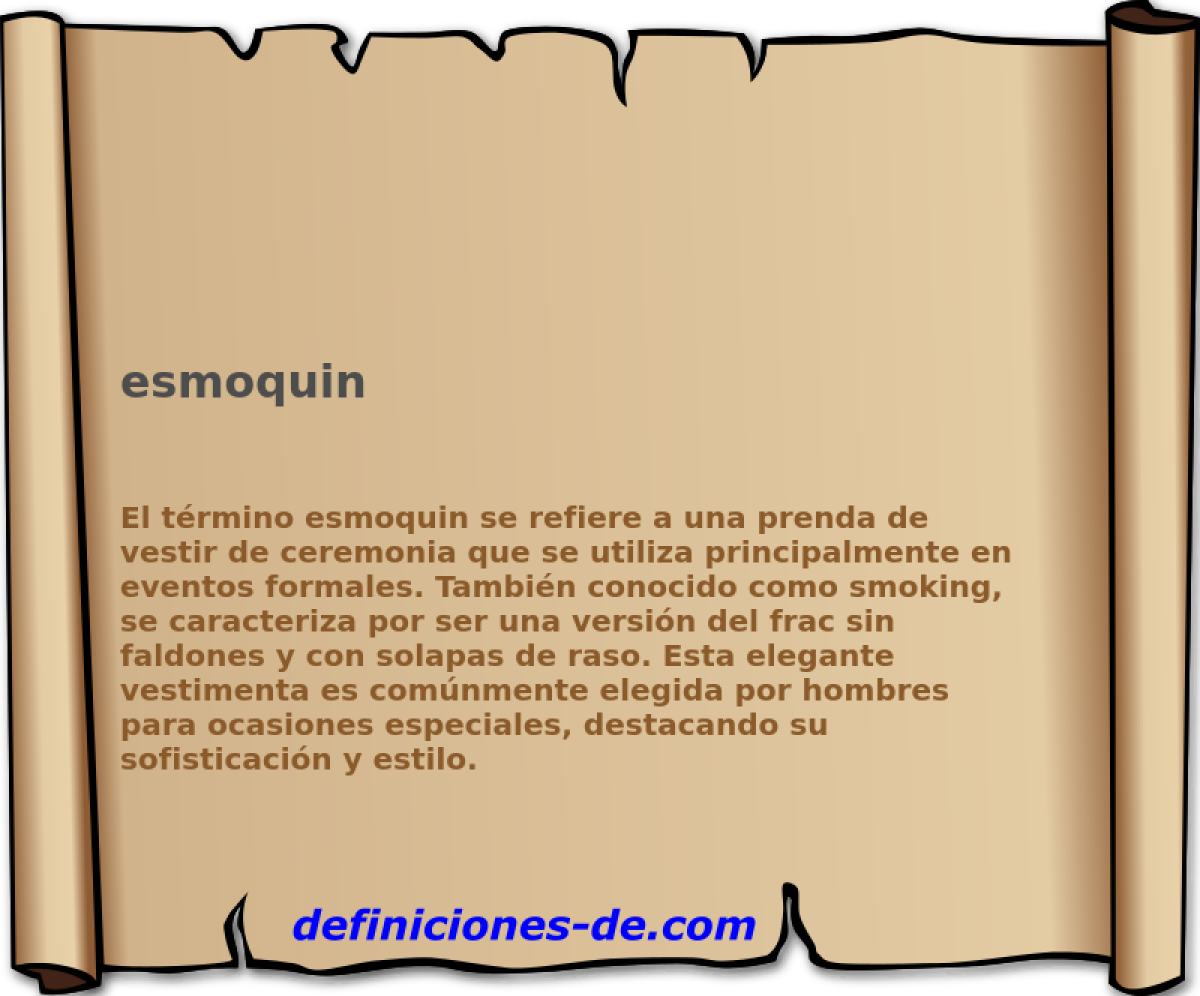 esmoquin 