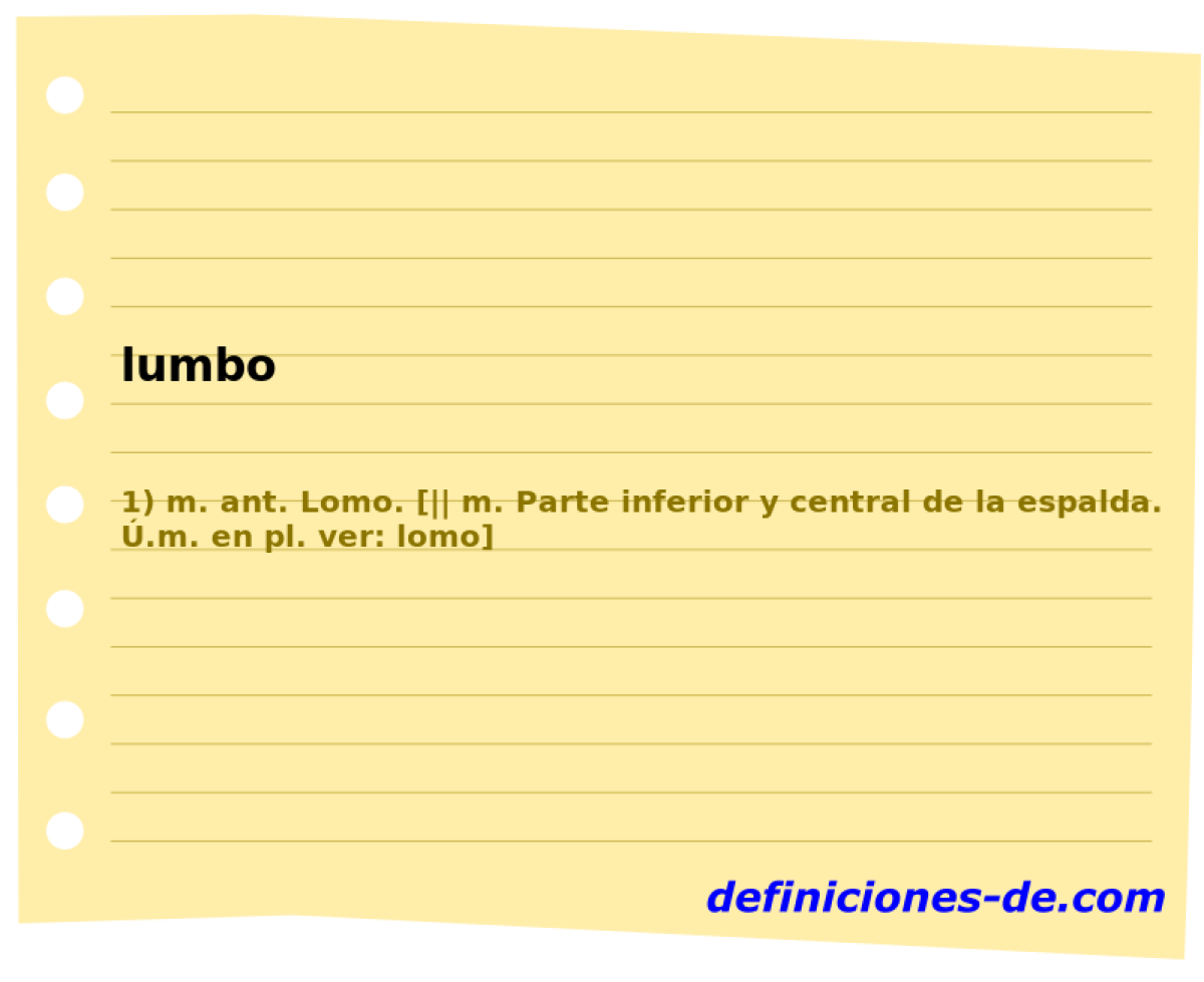 lumbo 