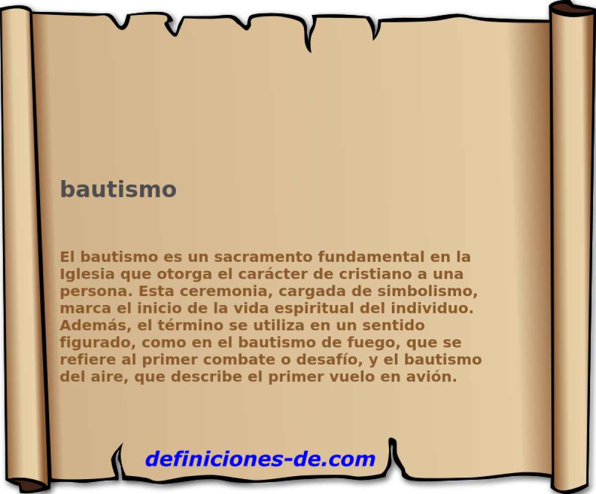 bautismo 