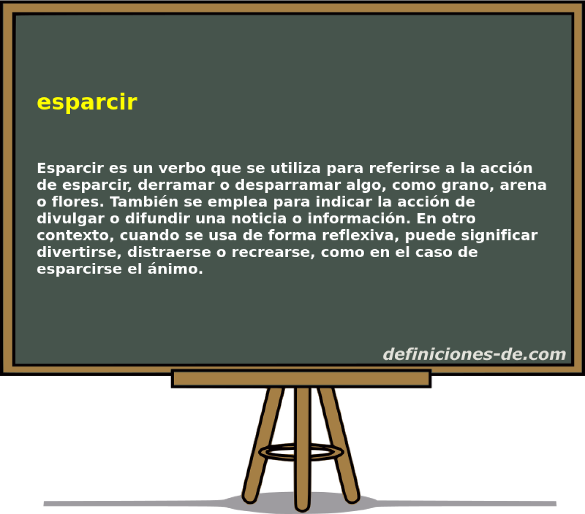 esparcir 