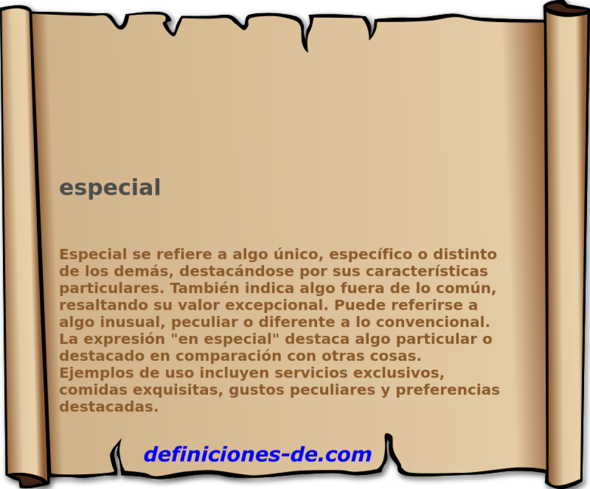 especial 