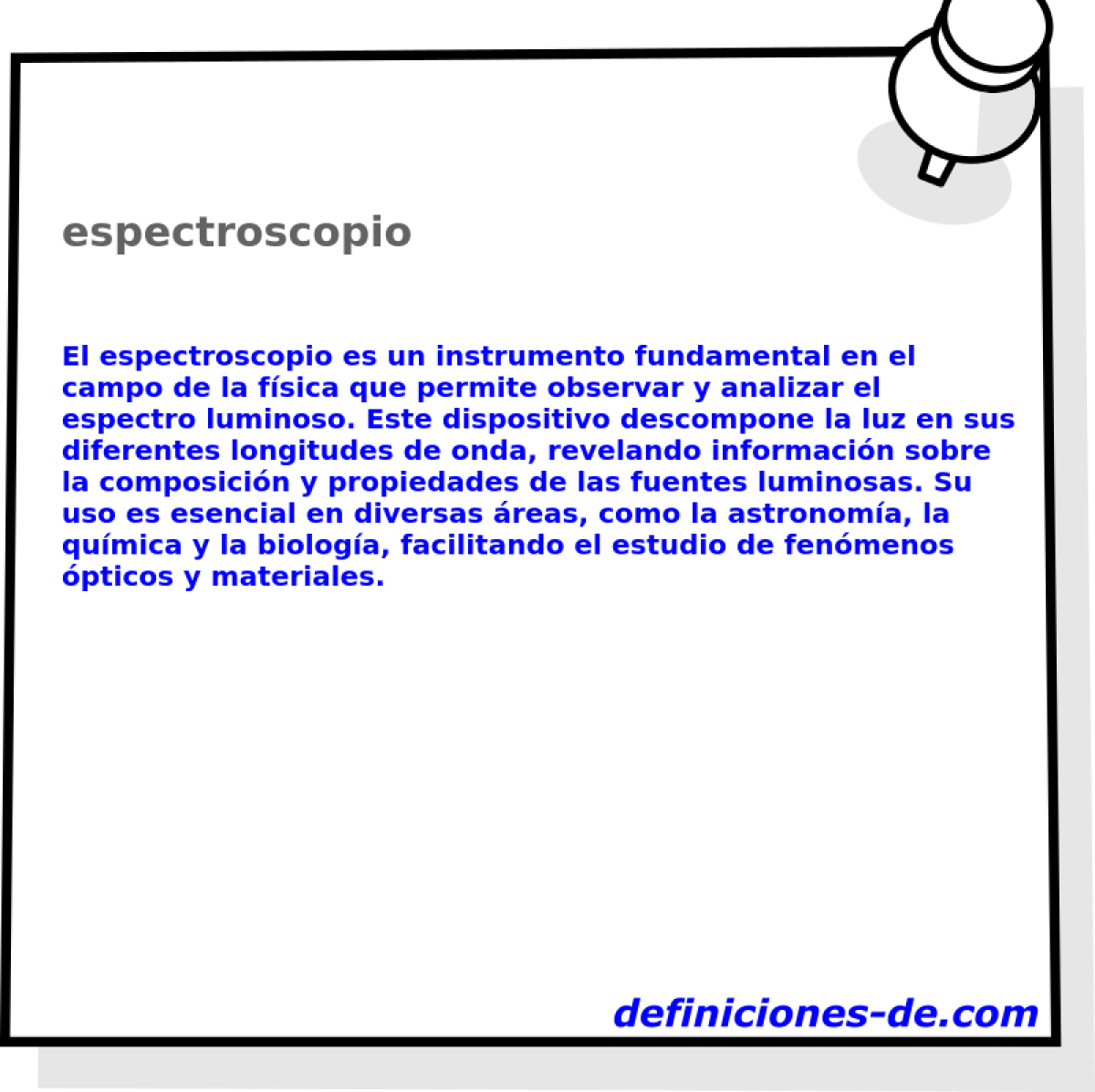 espectroscopio 