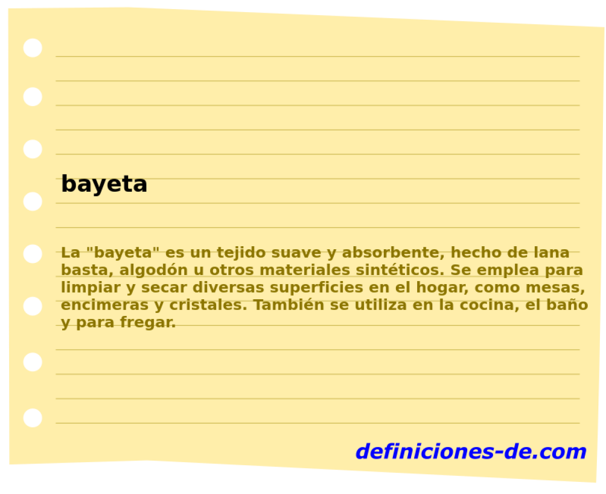 bayeta 