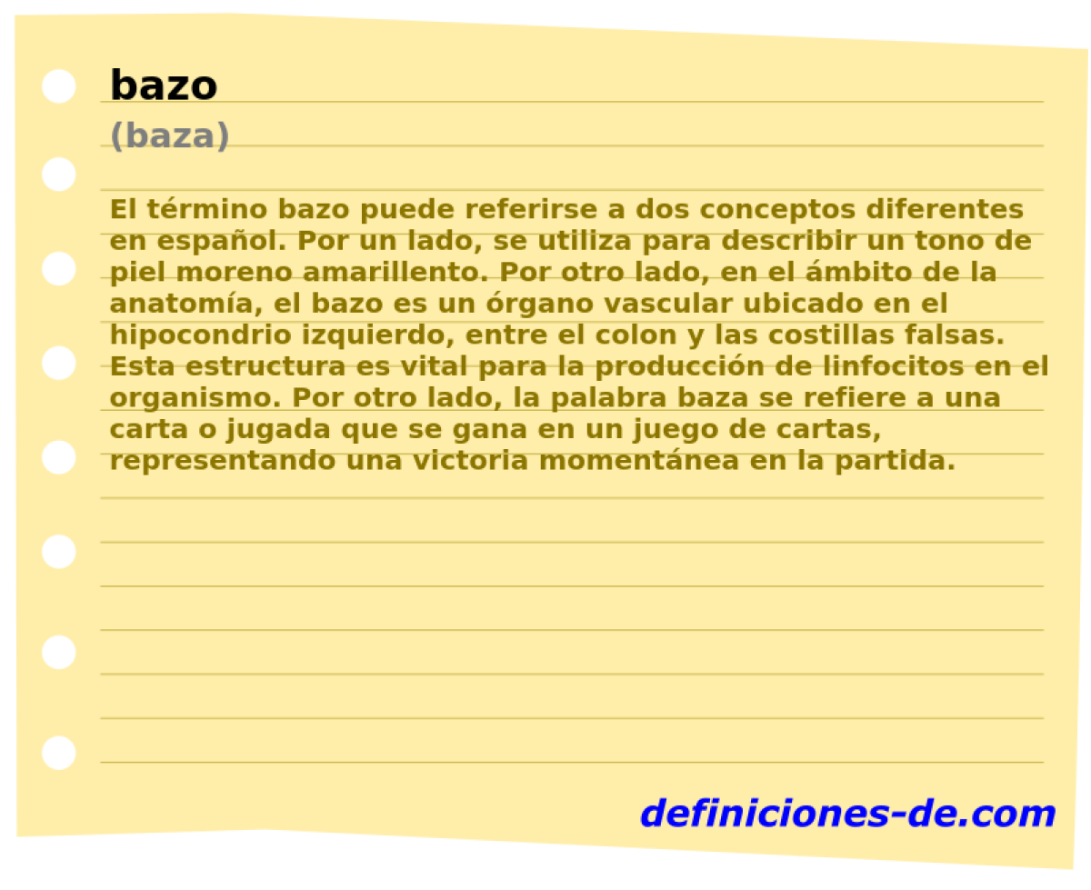 bazo (baza)