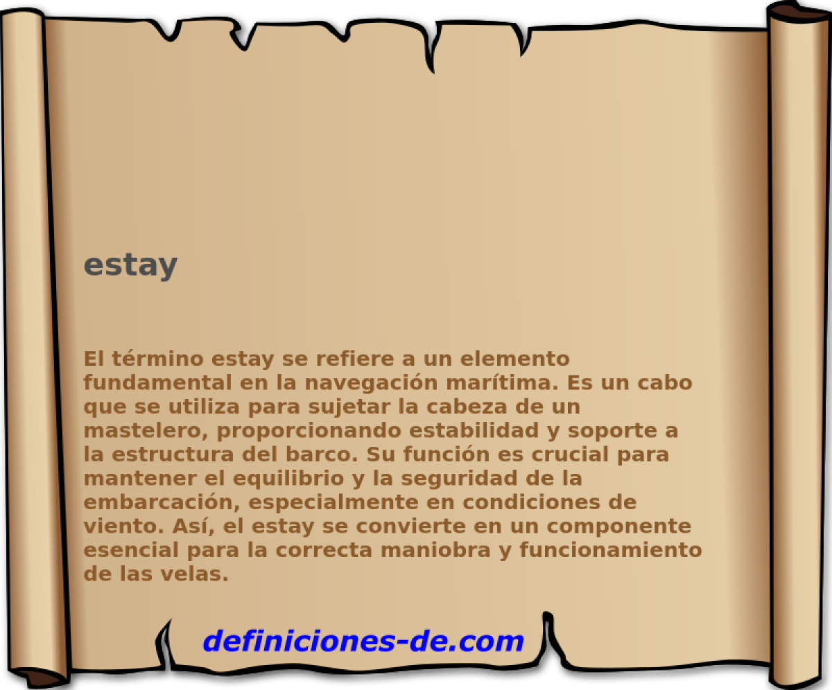 estay 