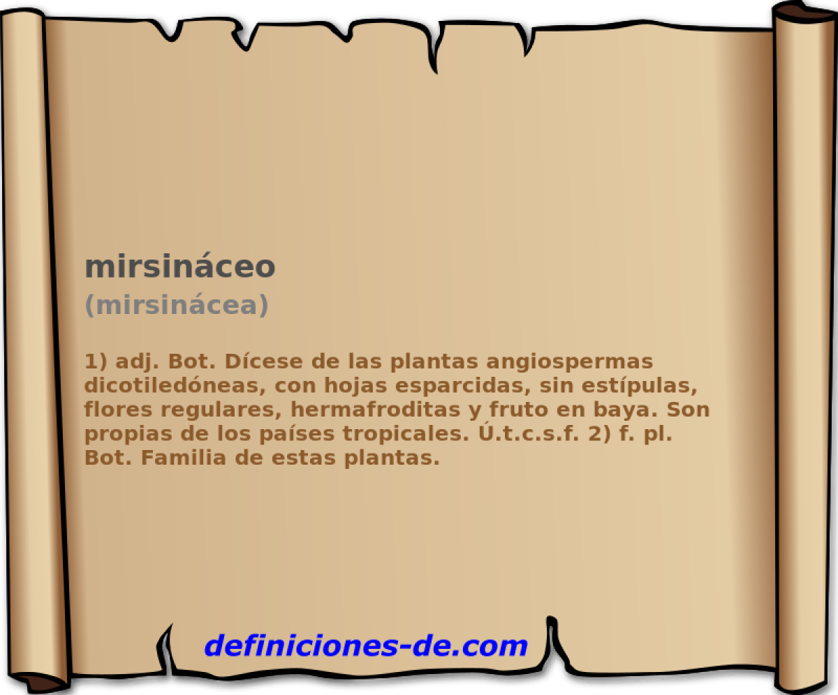 mirsinceo (mirsincea)