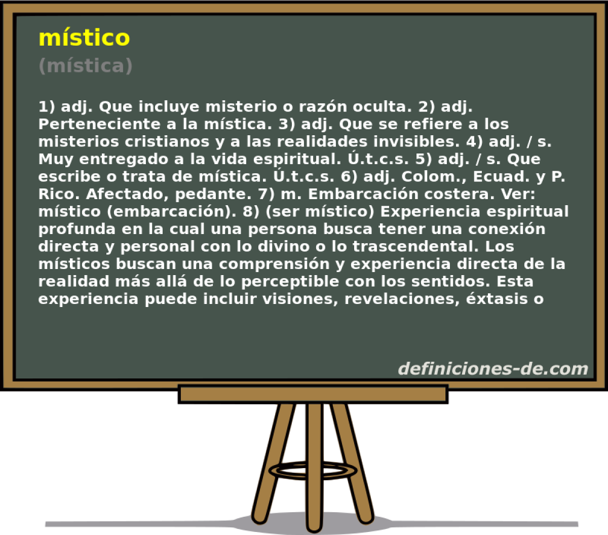mstico (mstica)