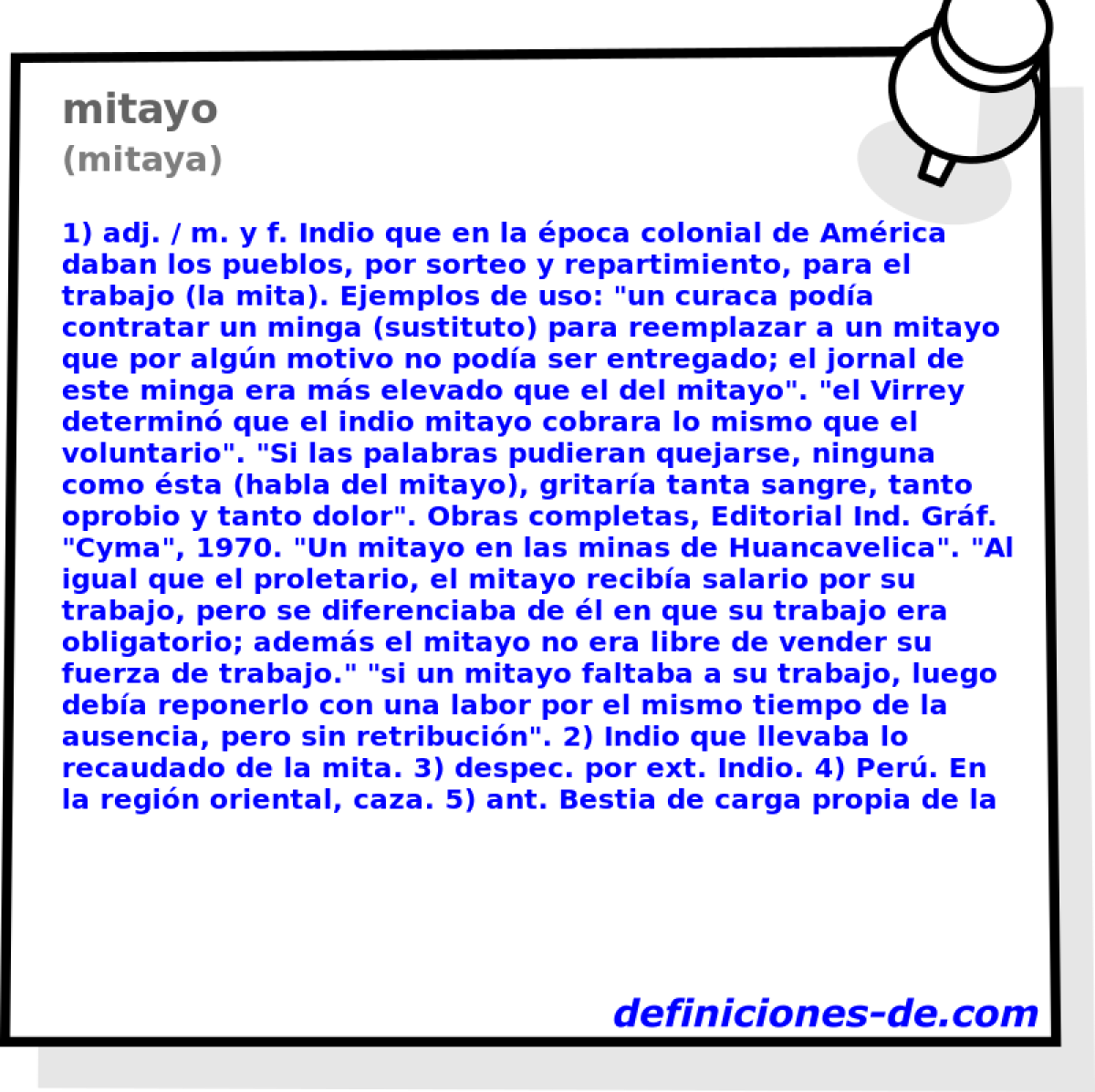 mitayo (mitaya)