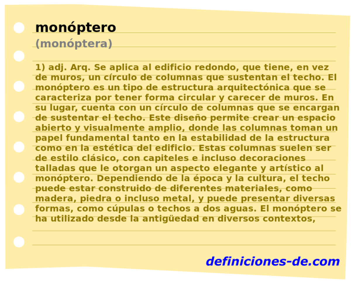 monptero (monptera)