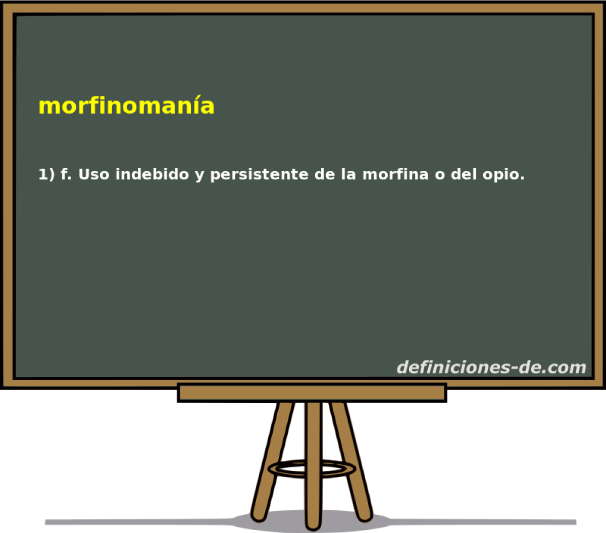 morfinomana 